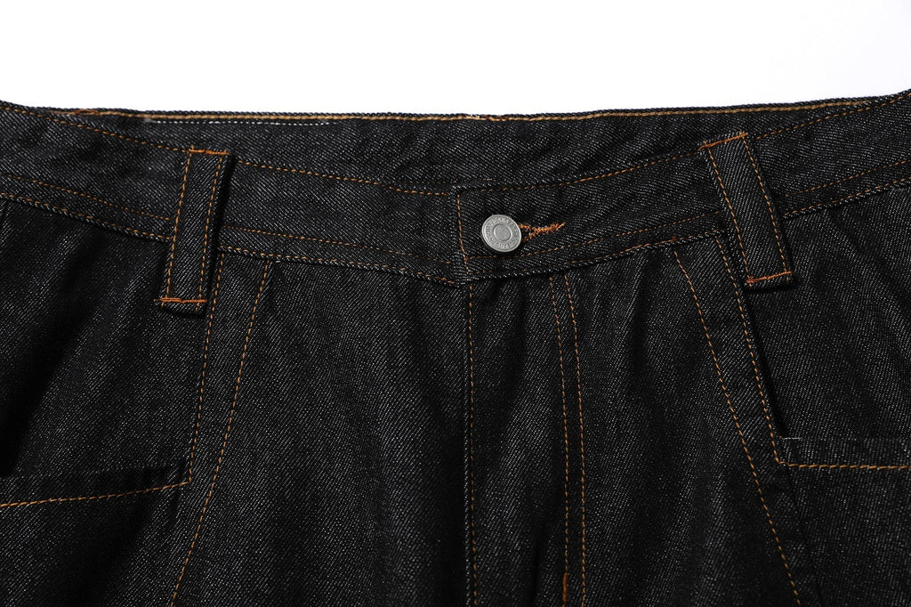 New retro nostalgic original color straight personality jeans