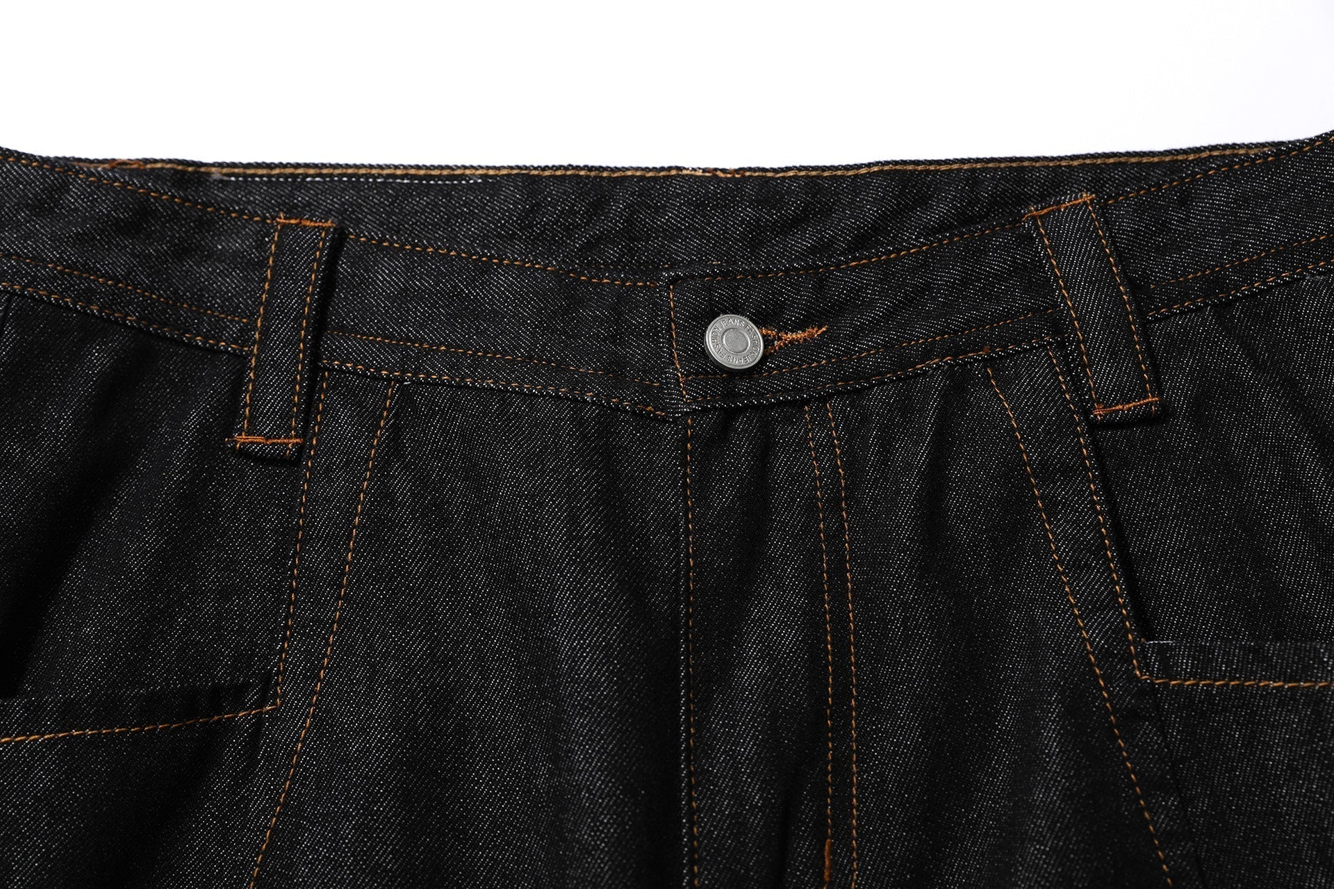 New retro nostalgic original color straight personality jeans