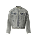 Denim fashion loose jacket