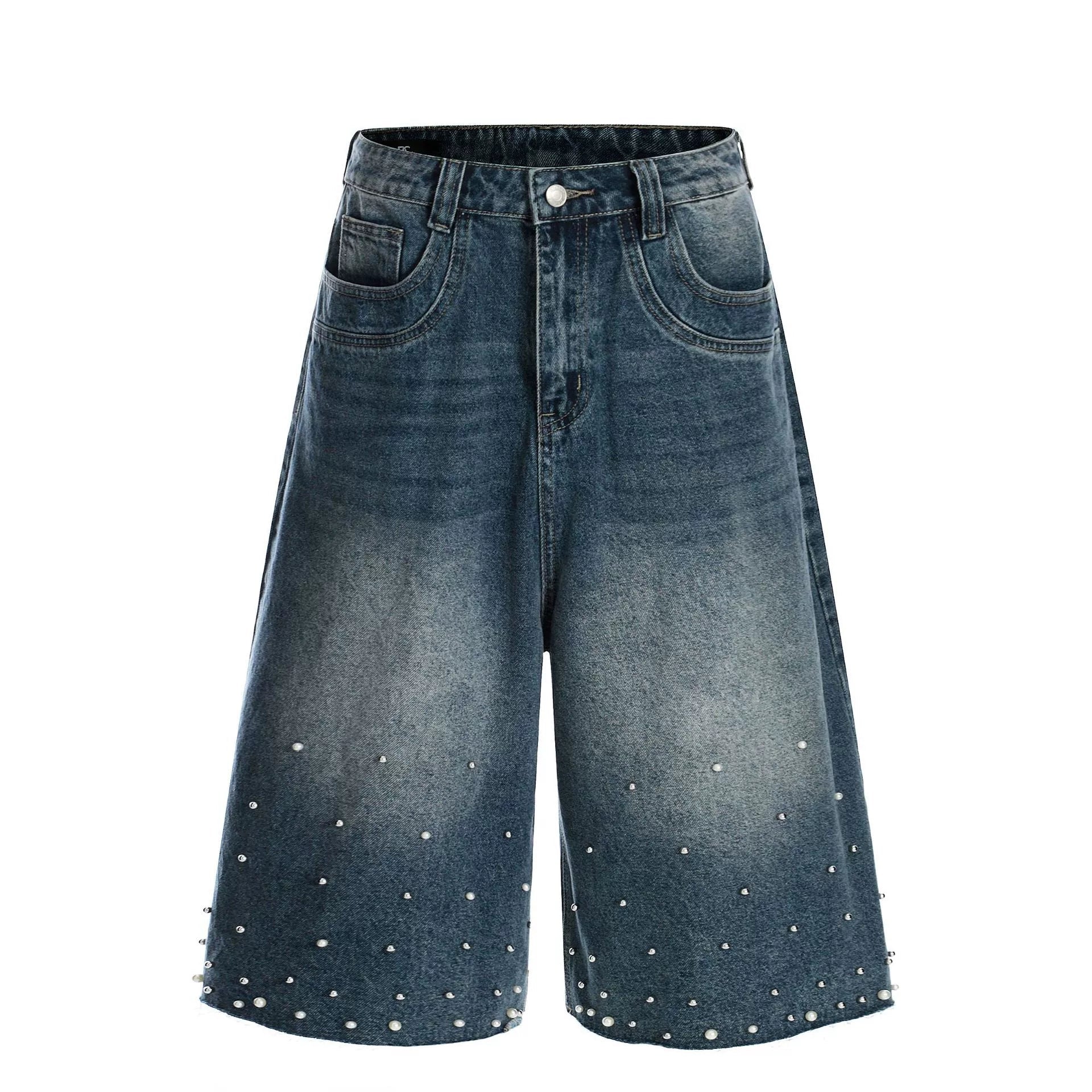 Fashion sports loose shorts